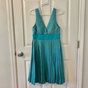 V neck knee length Bridesmaid dress